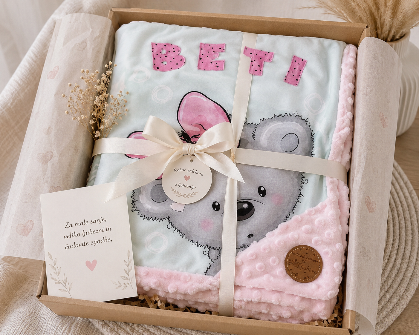 5 idej za personalizirano darilo ob rojstvu otroka 💗